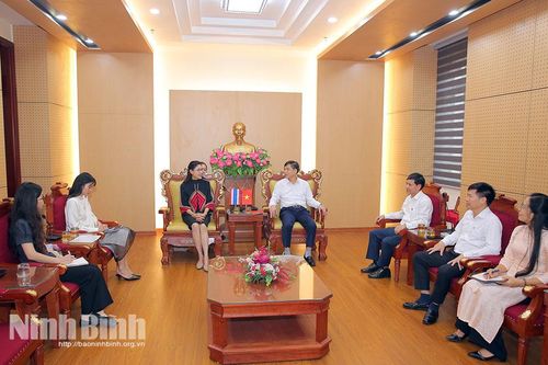 Lãnh đạo UBND tỉnh tiếp xã giao Đoàn Đại sứ Vương quốc Thái Lan