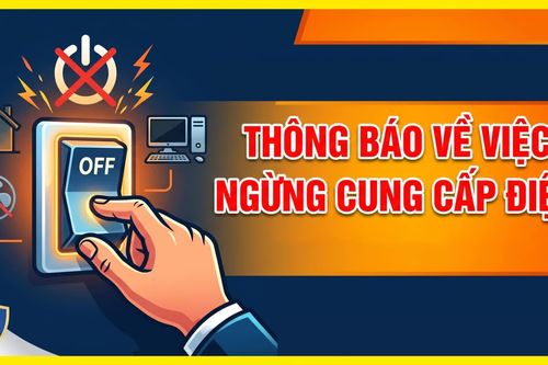 Thông báo về việc dự kiến tạm ngừng cung cấp điện tuần 45/2026