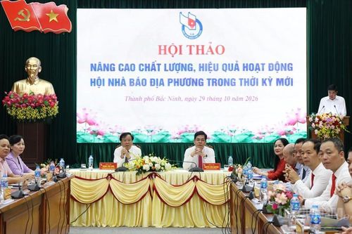 Đổi mới và tối ưu hiệu quả hoạt động Hội Nhà báo địa phương trong thời kỳ mới