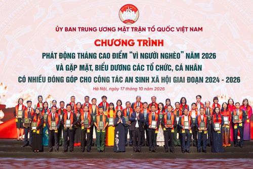 Chung tay hưởng ứng chương trình “Tháng cao điểm vì người nghèo” năm 2026