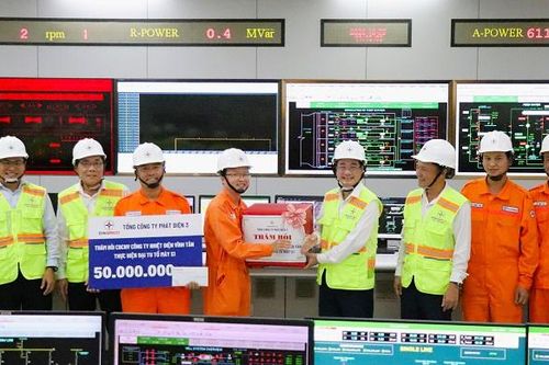 Lãnh đạo EVNGENCO3 kiểm tra tiến độ đại tu tổ máy S1 - Nhà máy Nhiệt điện Vĩnh Tân 2
