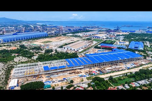 Quảng Ngãi: Cấp phép môi trường cho dự án sản xuất ray và thép đặc biệt Hoà Phát Dung Quất