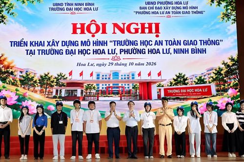 Ninh Bình xây dựng mô hình 'Trường học an toàn giao thông' tại Đại học Hoa Lư