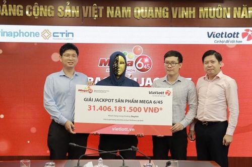 Duy trì bộ số yêu thích trong thời gian dài, người đàn ông tại TP. Hải Phòng trúng xổ số Vietlott hơn 31 tỷ đồng