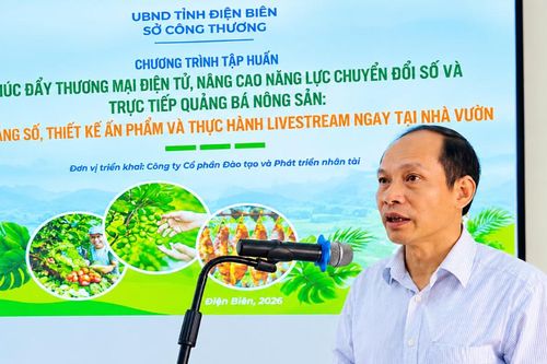 Nông dân vùng cao Điện Biên học ứng dụng AI, livestream bán nông sản