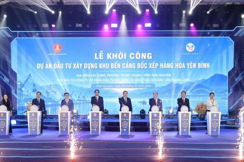 Thái Nguyên khởi công dự án cảng thủy nội địa hơn 435 tỷ đồng