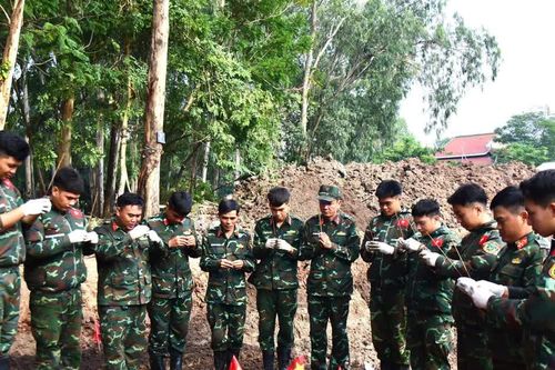 Tìm kiếm, quy tập 862 hài cốt liệt sĩ tại Công viên Lê Thị Riêng