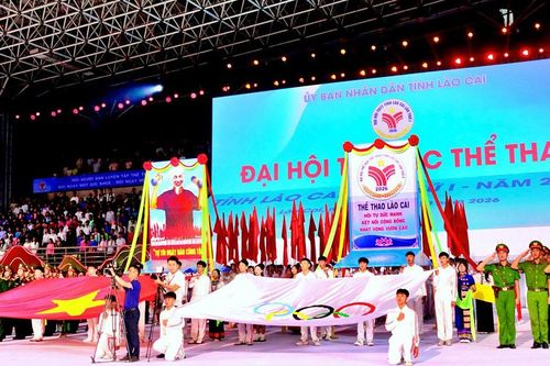 Hơn 2.500 vận động viên tranh tài 18 môn thi đấu tại Đại hội Thể dục thể thao tỉnh Lào Cai