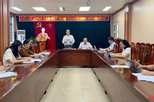 Họp Ban Tổ chức Cuộc thi Sáng tạo dành cho thanh thiếu niên, nhi đồng tỉnh lần thứ 15