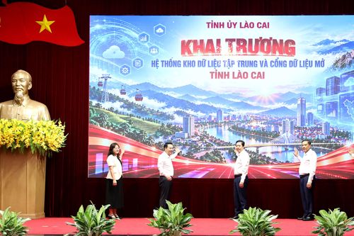 Lào Cai: Khai trương Kho dữ liệu tập trung và Cổng dữ liệu mở