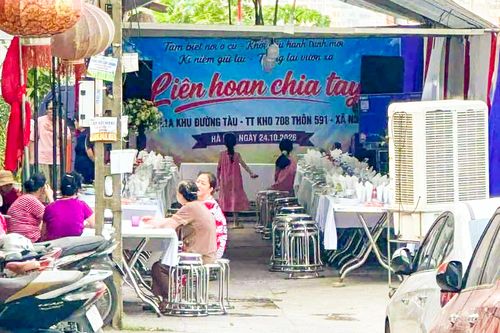 Gần 200 người dự tiệc chia tay xóm nhỏ Hà Nội trước ngày nhường đất mở đường