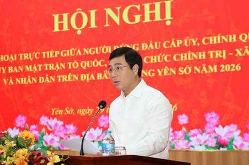 Yên Sở: Lắng nghe ý kiến nhân dân, tháo gỡ vướng mắc từ cơ sở