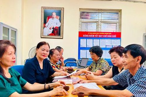 Tổ hòa giải Tổ dân phố số 17 phường Hoàng Mai: Hóa giải mâu thuẫn, vun đắp tình đoàn kết