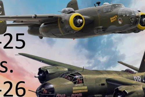 B-25 và B-26: Hai oanh tạc cơ hạng trung Mỹ khác nhau ra sao?