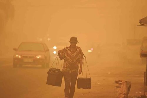 Khói mù cháy rừng ở Indonesia có thể khiến hơn 5.200 người tử vong