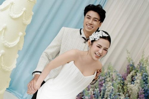 Lễ cưới của diễn viên Vương Anh và vợ hơn 5 tuổi