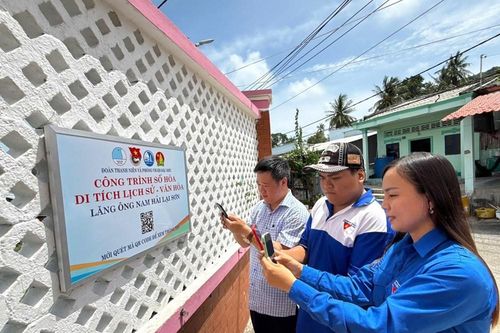 Kiên Hải số hóa di tích Lăng Ông Nam Hải, lan tỏa giá trị văn hóa biển đảo