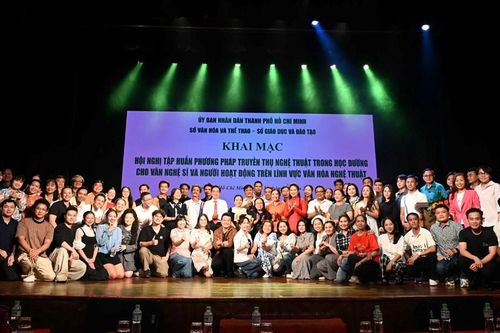 TP.HCM tập huấn phương pháp truyền thụ nghệ thuật trong học đường cho nghệ sĩ