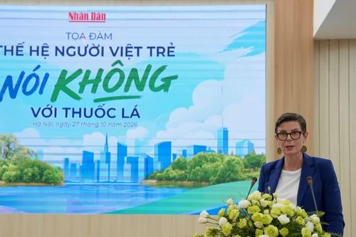 'Cần bảo vệ thanh thiếu niên Việt Nam khỏi các sản phẩm nicotine của hôm nay và mai sau'