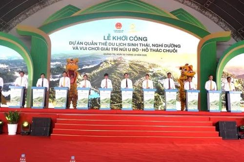 Quảng Trị: Khởi công quần thể du lịch sinh thái núi U Bò-hồ Thác Chuối hơn 16,2 nghìn tỷ đồng