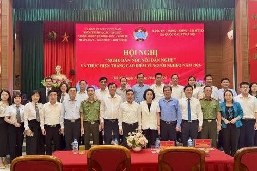 Liên hiệp Hội Việt Nam hưởng ứng tháng 'Vì người nghèo'