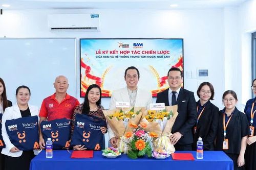 NESI và Hệ thống Trung tâm Ngoại ngữ SAM hợp tác ứng dụng AI, chuẩn hóa quy trình khảo thí tiếng Anh