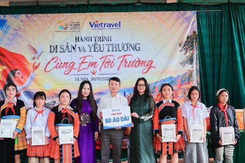 Từ 'Áo ấm cho em' đến tà áo dài trắng: Hành trình 15 năm ý nghĩa của Vietravel Hà Nội