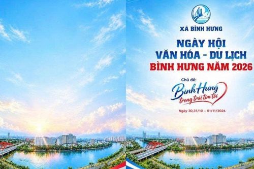 Ngày hội văn Hóa - du lịch xã Bình Hưng năm 2026: 'Bình Hưng trong trái tim tôi'