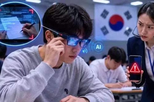 Hàn Quốc đề xuất cấm thi 3 năm, truy tố hình sự với thí sinh dùng kính AI gian lận