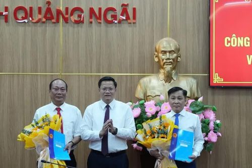 Điều động, bổ nhiệm nhiều vị trí cán bộ lãnh đạo ở Quảng Ngãi