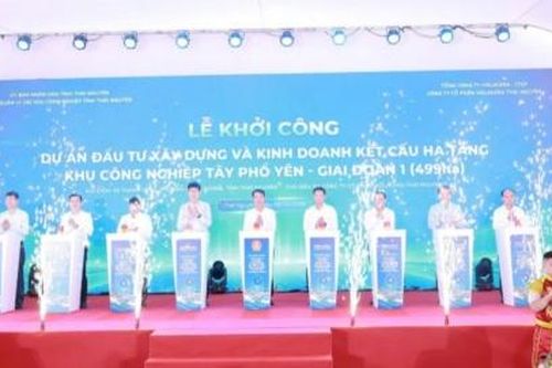 Điểm tin xây dựng - bất động sản ngày 30/10: Thái Nguyên khởi công khu công nghiệp gần 500 ha