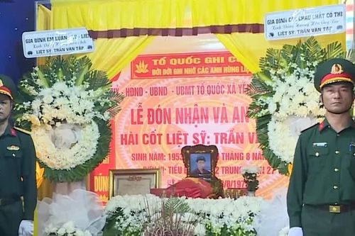 Đón người lính Thành cổ Quảng Trị trở về đất mẹ