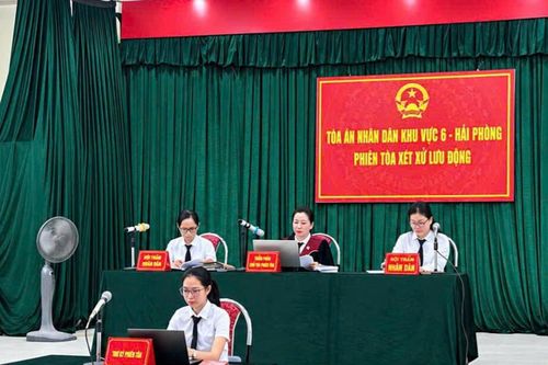 TAND khu vực 6 - Hải Phòng x ét xử lưu động hai vụ án hình sự