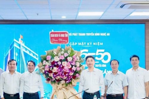 HĐND tỉnh và Đoàn ĐBQH tỉnh chúc mừng Báo và phát thanh, truyền hình Nghệ An nhân kỷ niệm 70 năm Phát thanh, 65 năm Báo Nghệ An và 50 năm Truyền hình