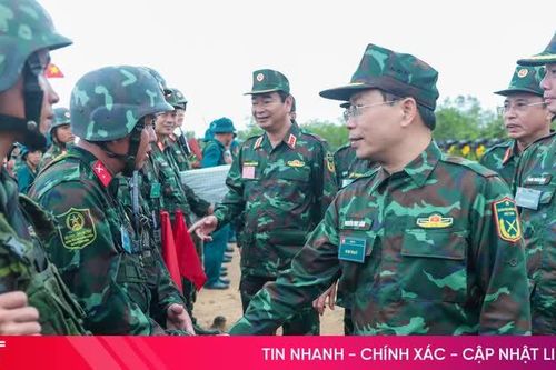 Hà Tĩnh tổ chức thành công diễn tập thực binh đánh địch đổ bộ đường biển