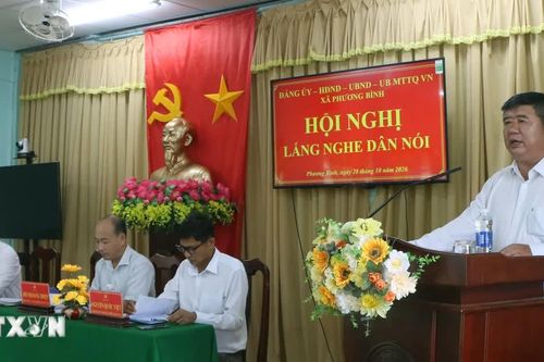 Cần Thơ: Lắng nghe dân nói để nâng cao chất lượng phục vụ