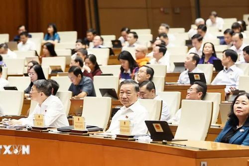 Quốc hội thảo luận ở hội trường về tình hình thực hiện kế hoạch phát triển kinh tế-xã hội năm 2026