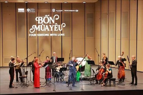 Nghệ sĩ Nhà hát Opera Hoàng gia Versailles biểu diễn hòa nhạc 'Bốn mùa yêu'