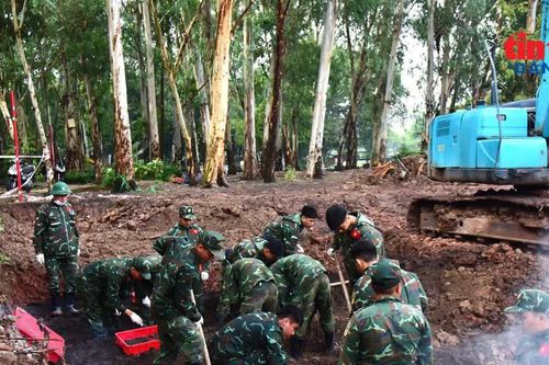 Đã quy tập 872 hài cốt liệt sĩ tại Công viên Lê Thị Riêng