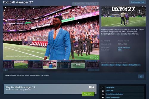 Nhanh tay chơi thử miễn phí game bóng đá giá 1,5 triệu đồng trên Steam
