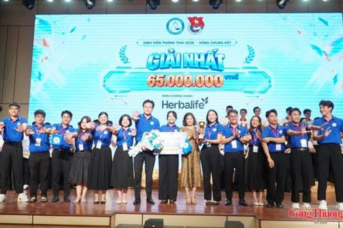 Trường Đại học Quy Nhơn đoạt Giải Quán quân Cuộc thi Sinh viên thông thái 2026