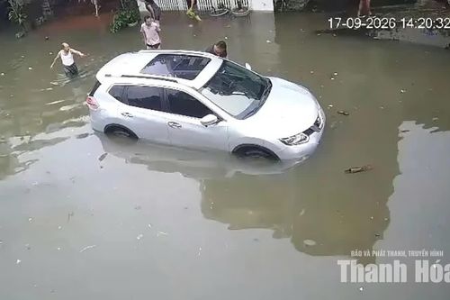 Sớm khắc phục tình trạng ngập úng tại mặt bằng 2185 khu phố Long Quang sau phản ánh của Báo điện tử Thanh Hóa