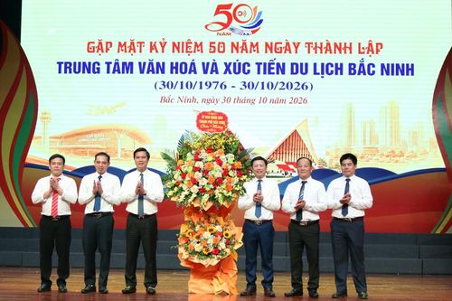 Trung tâm Văn hóa và Xúc tiến Du lịch Bắc Ninh gặp mặt kỷ niệm 50 năm thành lập
