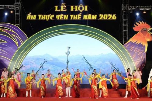 Bắc Ninh: Ấn tượng khai mạc tuần Lễ hội Ẩm thực Yên Thế năm 2026