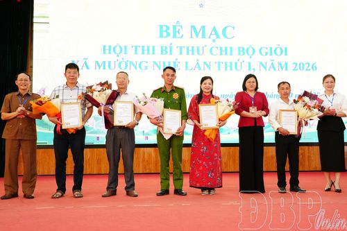 Hội thi Bí thư Chi bộ giỏi xã Mường Nhé lần thứ I, năm 2026