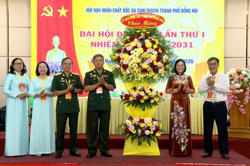 Đại hội Đại biểu Hội Nạn nhân chất độc da cam/dioxin thành phố Đồng Nai lần thứ nhất, nhiệm kỳ 2026-2031: Nâng cao trách nhiệm của toàn xã hội, chung tay xoa dịu nỗi đau da cam