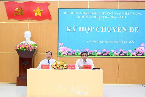 HĐND phường Nam Nha Trang tổ chức kỳ họp chuyên đề