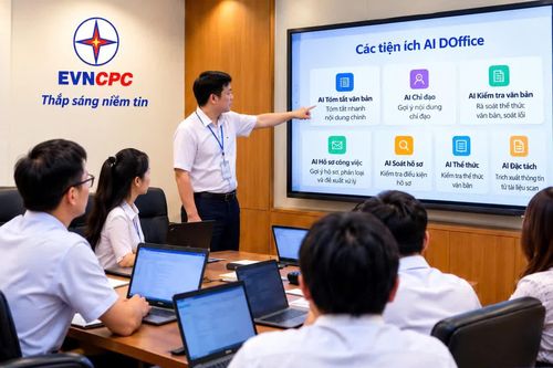 Công ty Cổ phần Điện lực Khánh Hòa dùng AI để tối ưu hóa hiệu năng hành chính