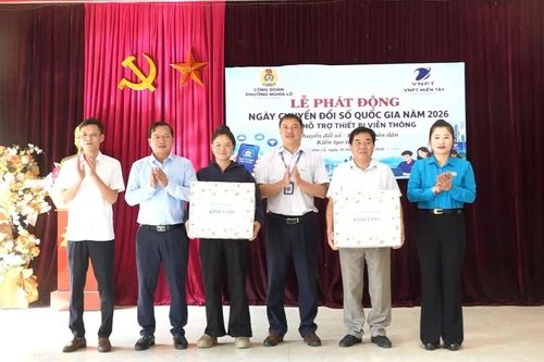 Nghĩa Lộ phát động phong trào “Tiếp sức chuyển đổi số thôn bản” năm 2026