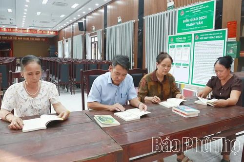 Lan tỏa văn hóa đọc ở Hội Thịnh